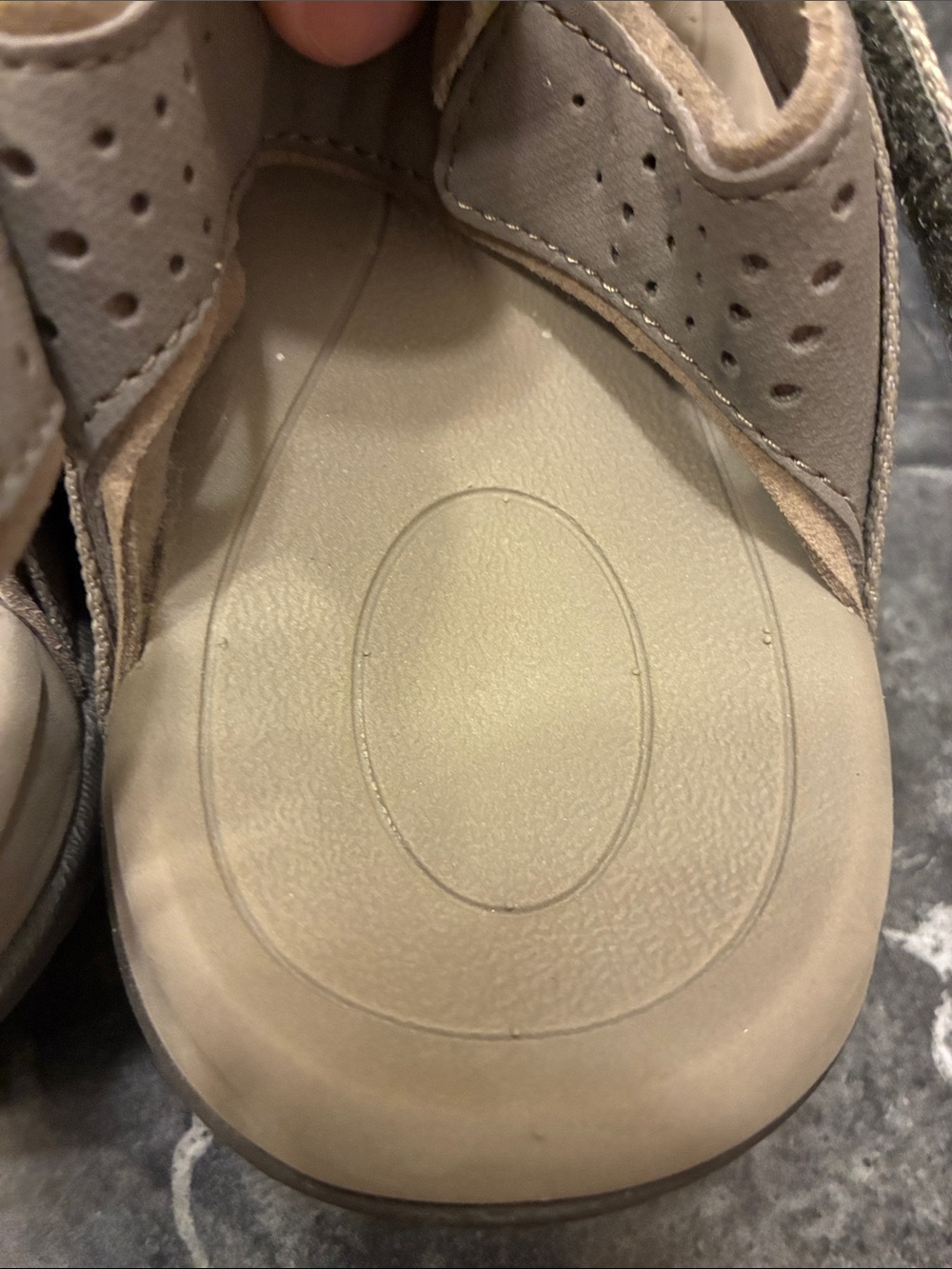 Teva Taupe Outdoor Strappy Sandals - Picture 13 of 15